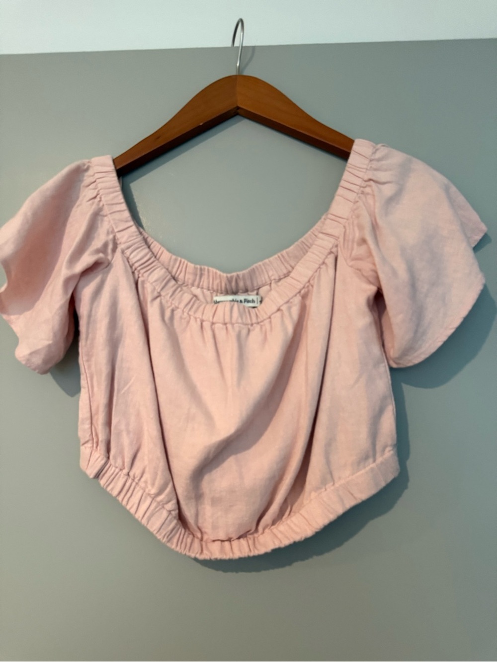 Abercrombie Off-Shoulder Crop Top